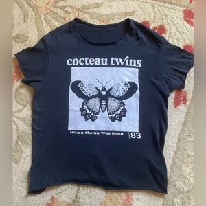 New Cocteau Twins medium black women’s tee shirt